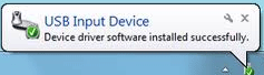 Device Driver Installed Successfully